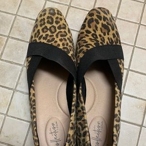 Clarks Juliet Dahlia Leopard Shoes